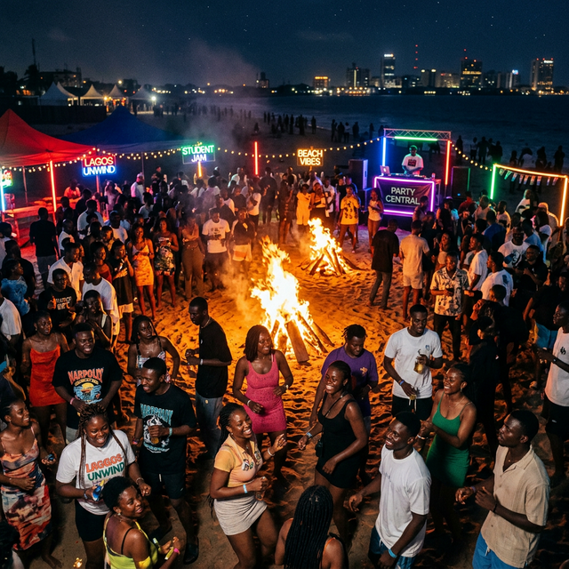 Freshers' Beach Party: The Lagos Vibe